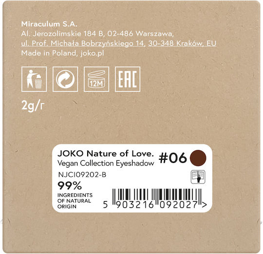 JOKO Lidschatten in fester Form No 06 2gr