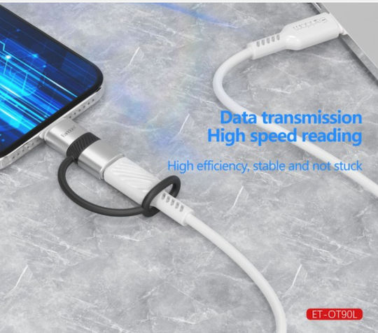 Earldom Converter Lightning Male to USB-C Female 1 Piece ET-OT90L
