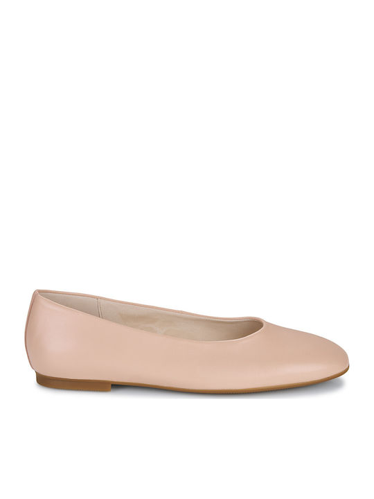Damen Ballerinas in Beige Farbe