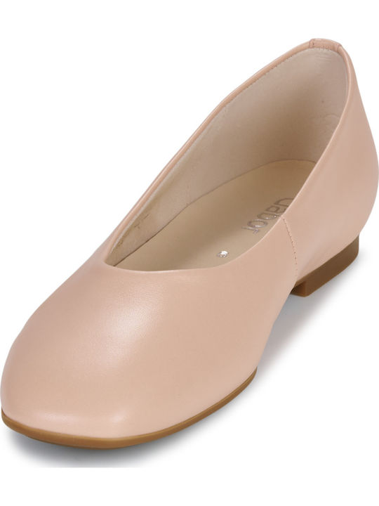 Damen Ballerinas in Beige Farbe