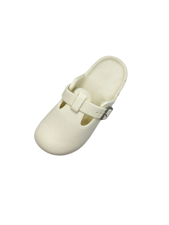 Damen Clogs Weiß