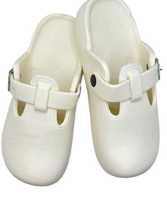 Damen Clogs Weiß