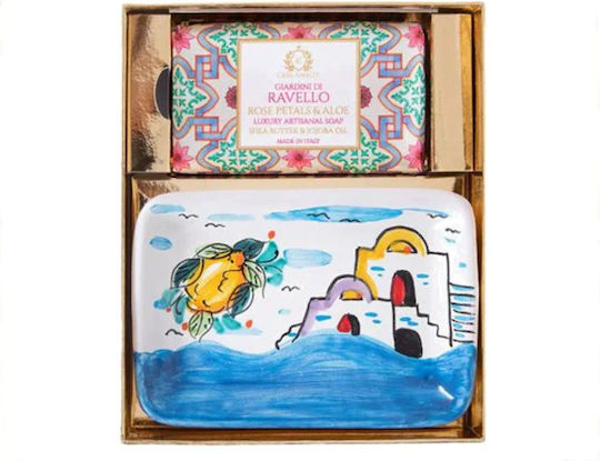 Gift Set Artisanal Soap Giardini Di Ravello Casa Amalfi Msgb07