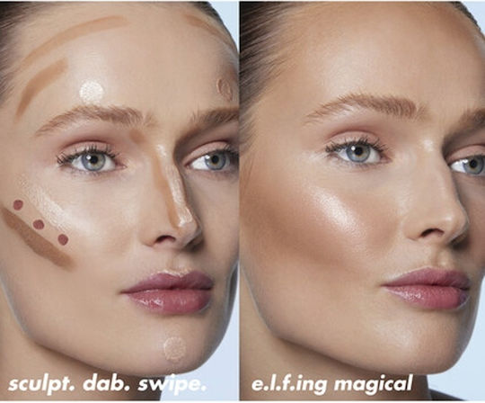 E.l.f Halo Glow Beauty Wand Iluminator Quartz Roz 10ml