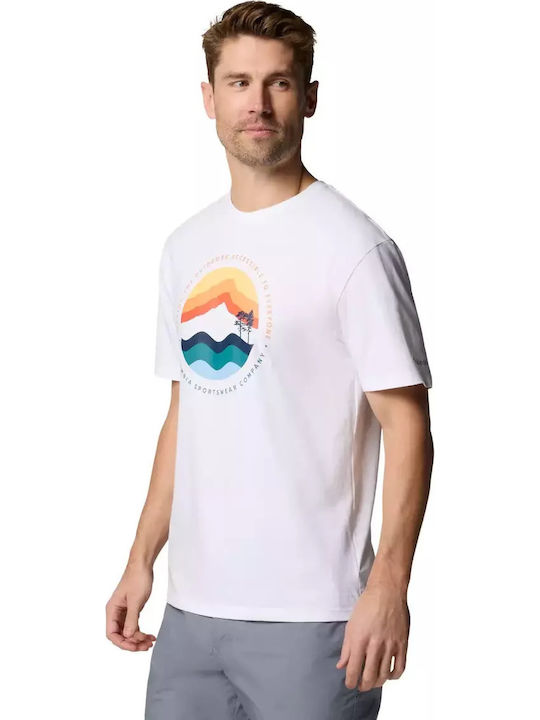 Path Lake Ii T-Shirt Weiß