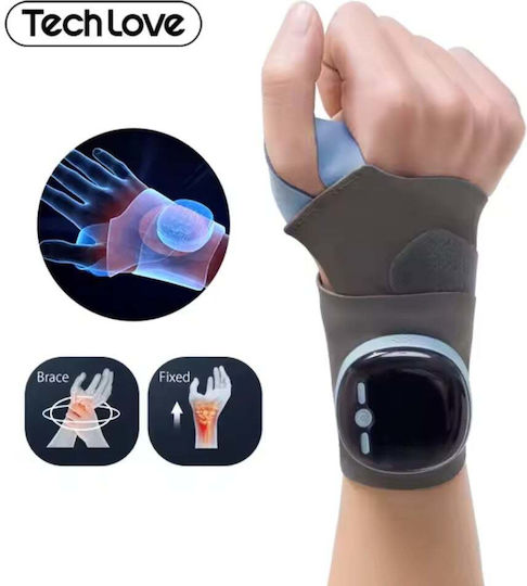 Tech Love Magnetic Therapy Dispozitiv de masaj pentru mâini cu funcție de încălzire