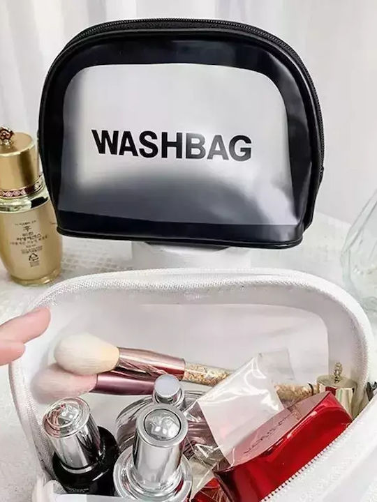Travel Cosmetic Bag Tecos Dimensions 20x8.5x14.5 Cm Waterproof Black
