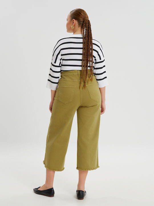 Women's Jean Trousers Green