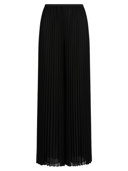 Damen Stoff Hose Schwarz