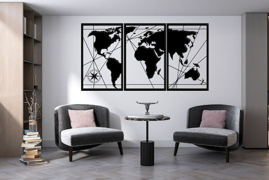 Decowalls 3D Wanddekoration Silhouette 150x80cm