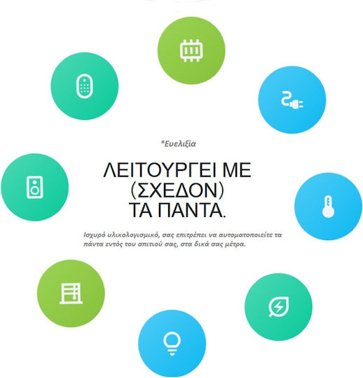 Home Assistant Green Умен хъб Wi-Fi / Zigbee / Thread Съвместим с Google Home, Apple HomeKit, Alexa, SmartThings & Matter