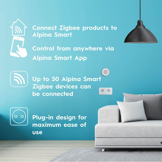 Alpina Smart Gateway Wi-Fi / Zigbee / RF