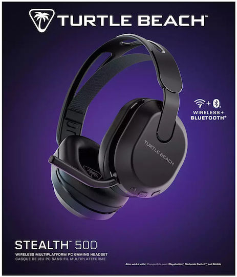 Turtle Beach Stealth 500 Fără fir Over Ear Gaming Headset cu conexiune USB Negru