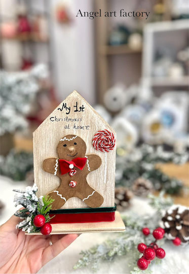 Povestiri de Crăciun cu Moș Crăciun din turtă dulce decorative