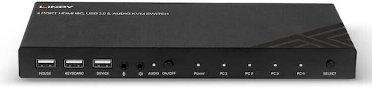 Lindy KVM & Datenumschalter 32810