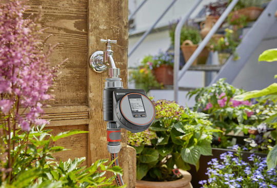 Gardena Water Control Flex Προγραμματιστής Ποτίσματος Βρύσης Μπαταρίας 1 Εξόδου