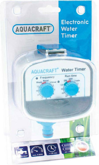 Aquacraft Προγραμματιστής Ποτίσματος Μπαταρίας 1 Εξόδου