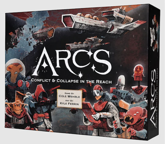 Настолна игра Arcs за 2-4 играчи 14+ години (EN) Leder Games