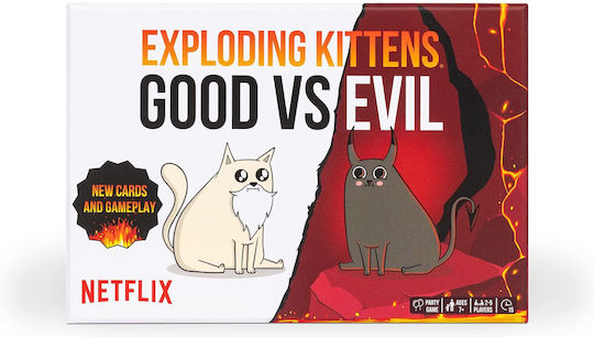 Επιτραπέζιο Παιχνίδι Good Vs Evil για 2-5 Παίκτες 7+ Ετών (EN) Exploding Kittens