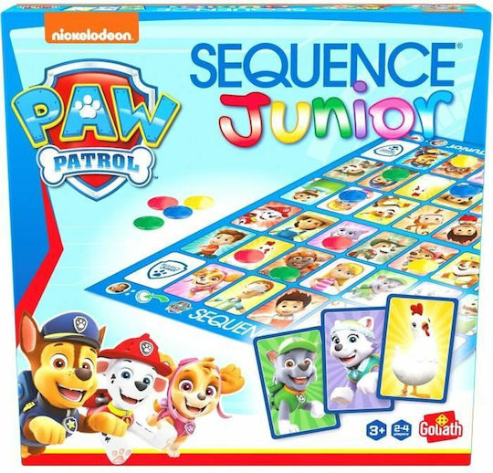 Επιτραπέζιο Παιχνίδι Junior Paw Patrol Sequence για 2-4 Παίκτες 3+ Ετών (FR) Goliath