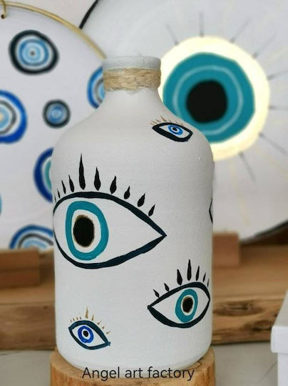 Dekorative Keramikvase Augen