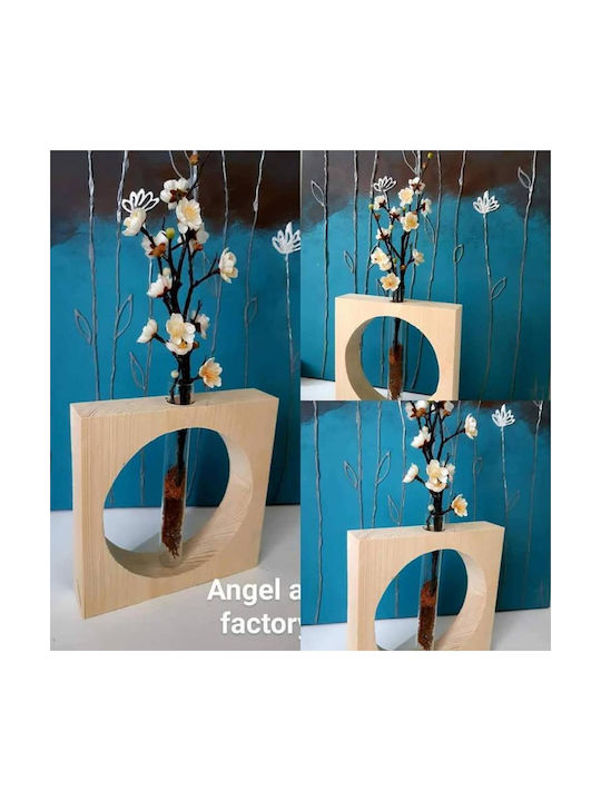 Wooden Vase Circle