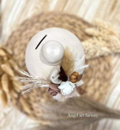 Money Box "ceramic Beige"