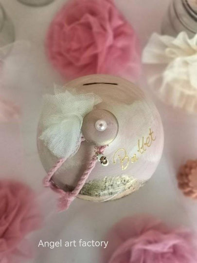 Keramik-Ballerina-Spardose