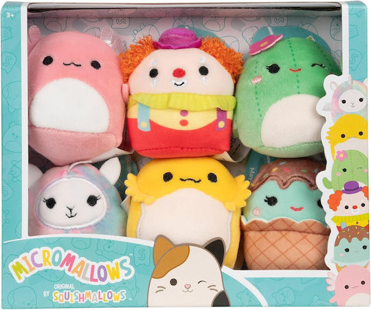 Jazwares Plsch- und Kuscheltiere Squishmallows Micromallows 6er-Pack  Archie Axolotl Bimbi Clown Lucy-May Llamapegacorn Maritza Kaktus Maya  Sundae Rodry Fr 3+ Jahre 6 cm 2420208 | Skroutz Germany