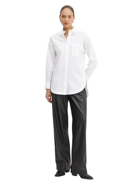 Bostucci Women's Long Sleeve Shirt White