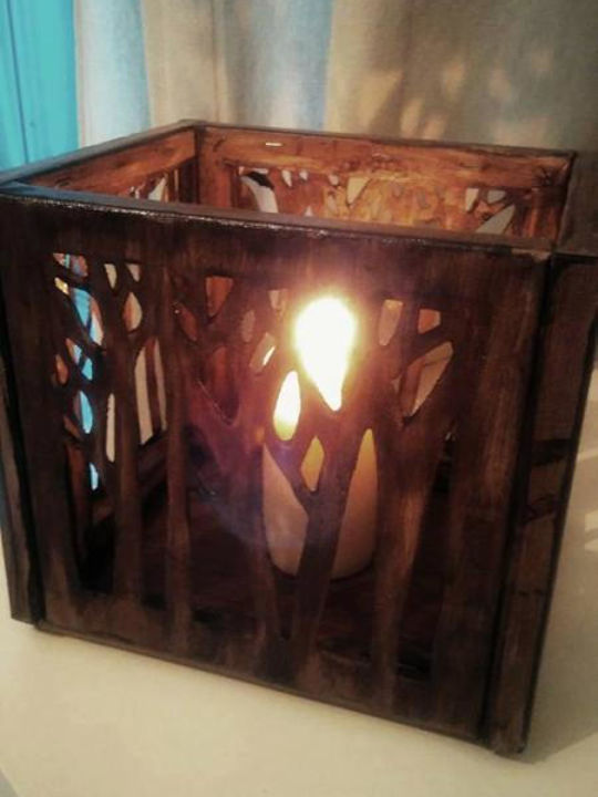 Pierced Candle Lantern