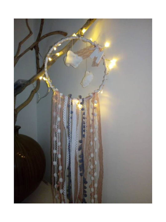 Dreamcatcher Nori Roz Monogramă Lumini