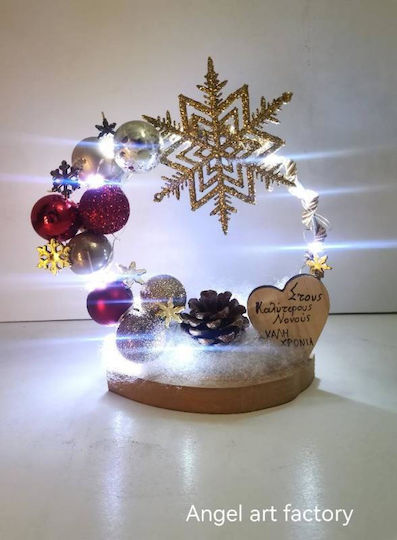 Godparents Tabletop Decorative Wreath