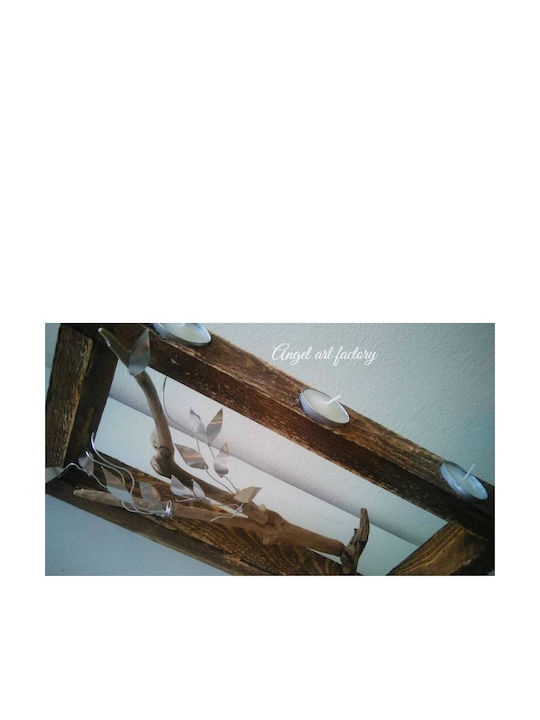 Suport pentru lumânări tip tealight Olive