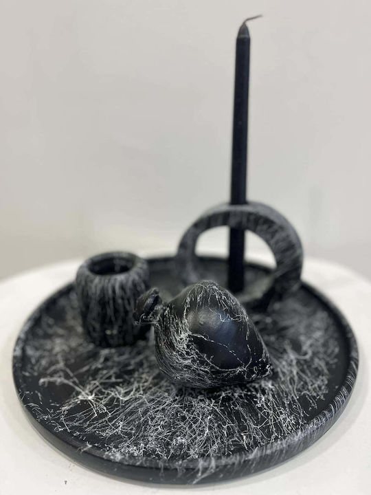 Candle Holder "Marble Effect"