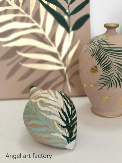 Decorative Ceramic Spinning Top Tropical