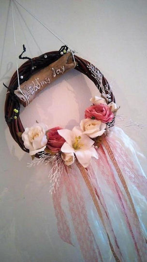 Διακοσμητικό Στεφάνι "wedding Day"