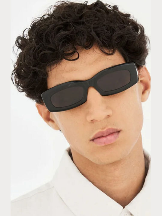 Retrosuperfuture Sunglasses Μαύρα with Acetate Frame & Black Lens