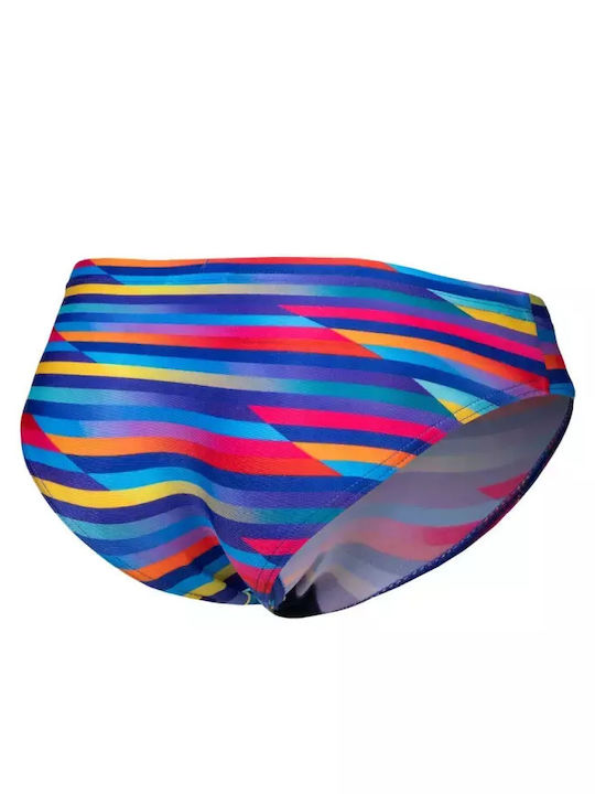 Arena Stripe Swim Παιδικό Μαγιό Σλιπ Navy Μπλε