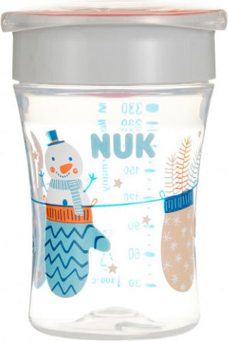 Nuk Baby Cup Magic Cup made of Silicone Orange 230ml for 8m+m+