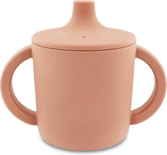Trixie Παιδικό Ποτηράκι από Σιλικόνη Ροζ Mrs.Cat 207ml για 4m+