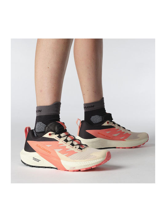 Sense Ride 5 Γυναικεία Αθλητικά Παπούτσια Running Tender Peach