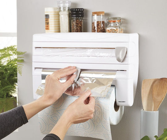 Rollenspender An der Wand montiert Weiß 24x9x9cm SUPORT44N1-white Rollenspender An der Wand montiert Weiß 24x9x9cm SUPORT44N1-white