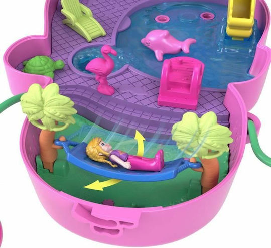 Mattel Polly Polly Pocket Momma Monkey & Baby για 4+ Ετών