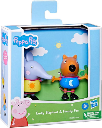 Hasbro Peppas Best Friend Emily Elephant Freddy Fox Peppa Pig για 3+ Ετών