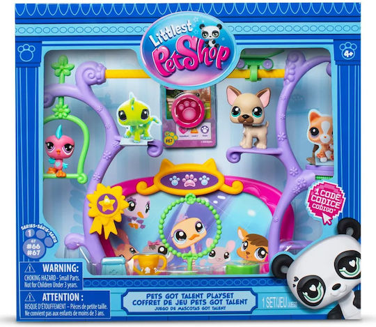 Basic Fun Παιχνίδι Μινιατούρα Littlest Pet Shop για 4+ Ετών (Διάφορα Σχέδια)