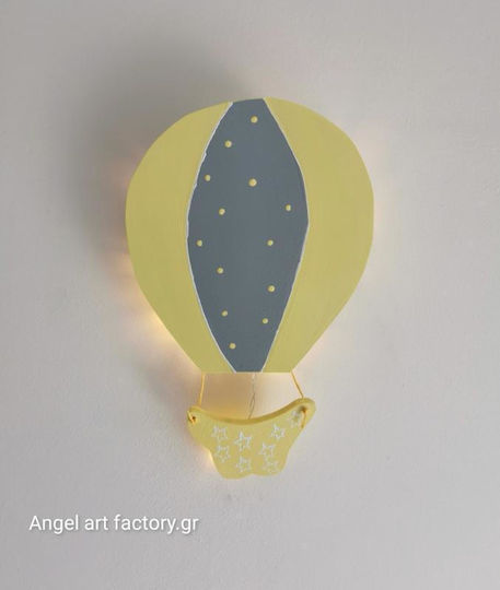Heißluftballon-Lampe