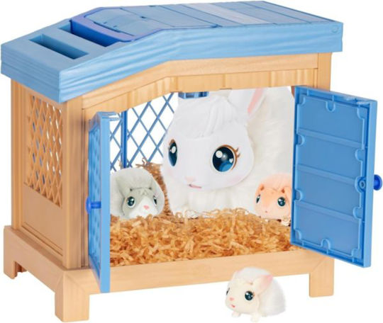 Moose Toys Set De Joacă Mama Iepuraș Surpriză Micile Animale De Companie Vii Pentru 4+ Ani
