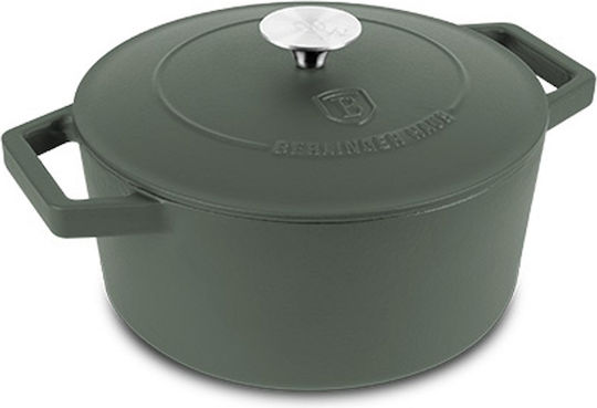 Berlinger Haus Matte Green Collection Oală Adâncă 4.35lt / 24cm Berlinger Haus Matte Green Collection Oală Adâncă 4.35lt / 24cm