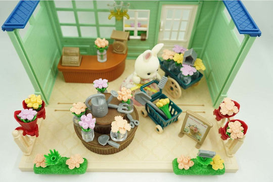 Dollhouse Flower Shop Furniture Figurines
